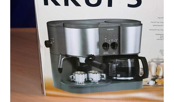 nieuwe koffiezet-/espressomachine KRUPS, type KRP936 Espresso Line